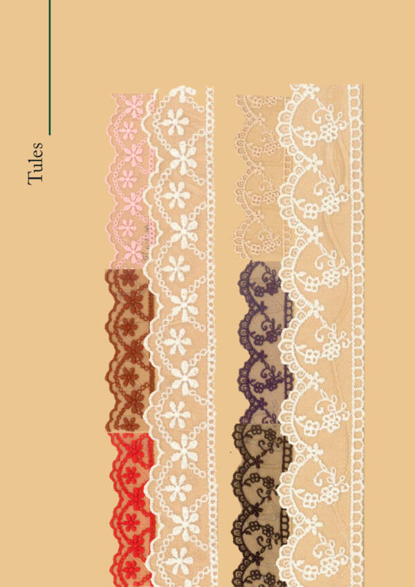 Catálogo de Rendas de Algodão, Dourada e Nylon - Image 6