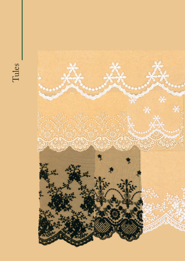 Catálogo de Rendas de Algodão, Dourada e Nylon - Image 7